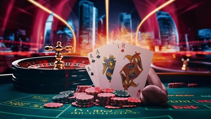 Fish Hunter live casino interface showing animated ocean tank and firing controls